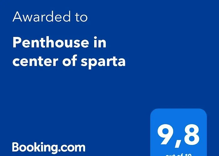 Апартаменты Penthouse In Center Of Спарта